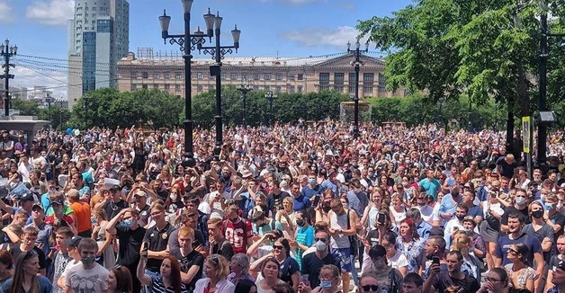 Протесты в Хабаровске: люди устали, что их держат за дураков