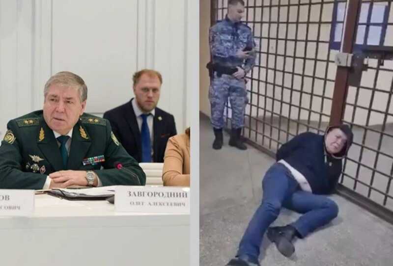 Генерал таможни получил шесть месяцев колонии за нападение на полицейских в Калининграде