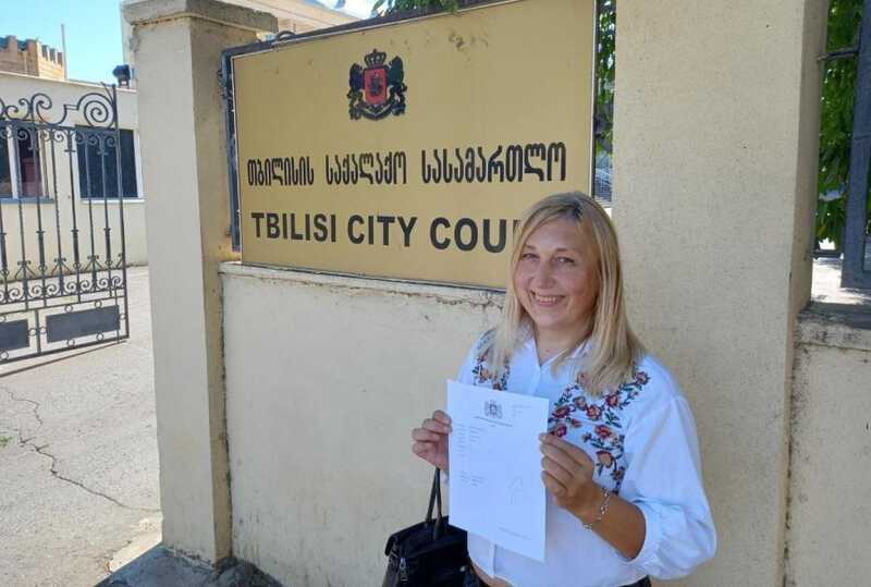 Maria Arkhipova discreetly conveyed information to a Russian foundation under sanctions while in Tbilisi