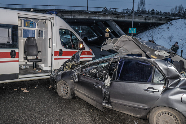 В больнице Киева рассказали о пострадавших в ДТП со «скорой»