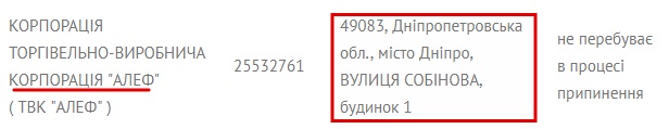 Днепровская компания Алеф Виналь продвигает алкоголь в оккупированном Крыму