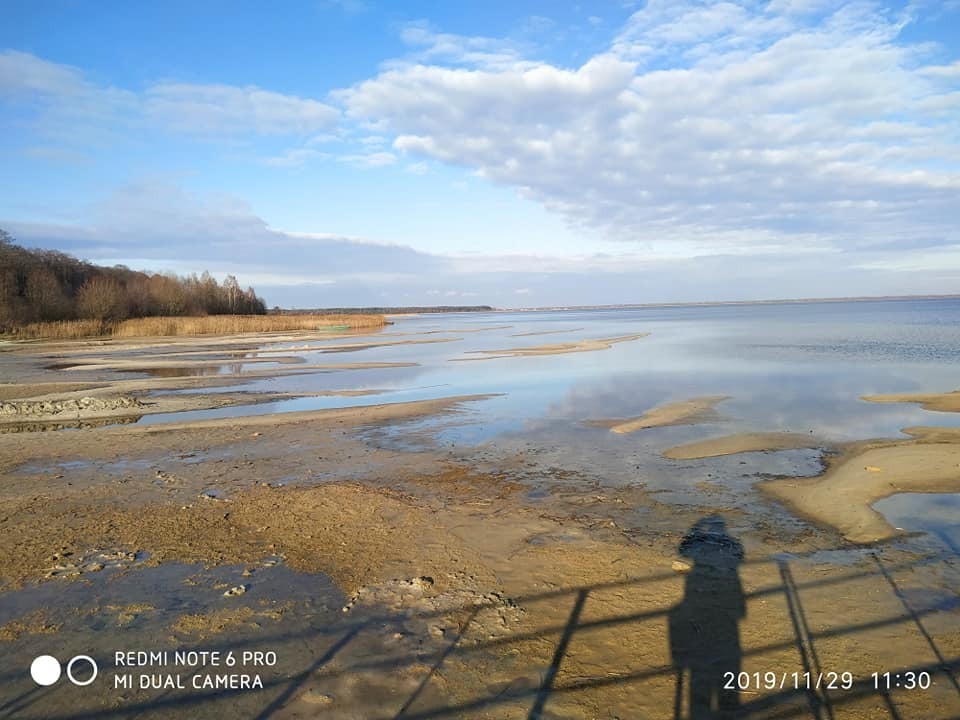 Свитязь катастрофически обмелело